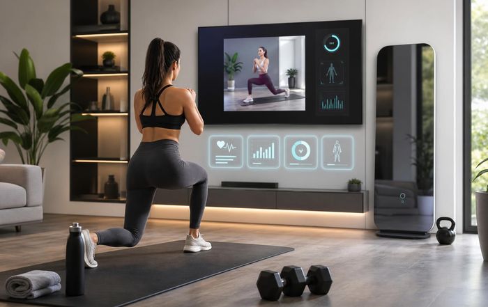 Article Image for Smart Home Fitness Technology for Personalised Training