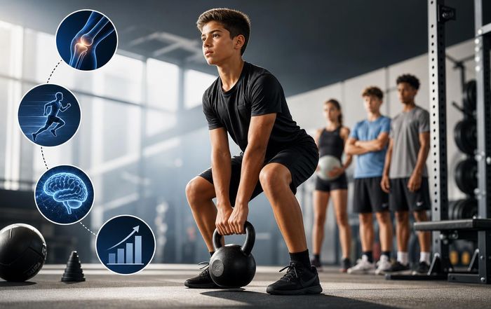 Article Image for Why Youth Athletes Need Age-Appropriate Strength Training